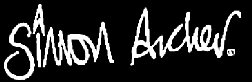 logo, simon archer signature
